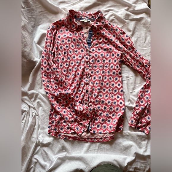 Retro Boden mod style button down - Picture 1 of 3